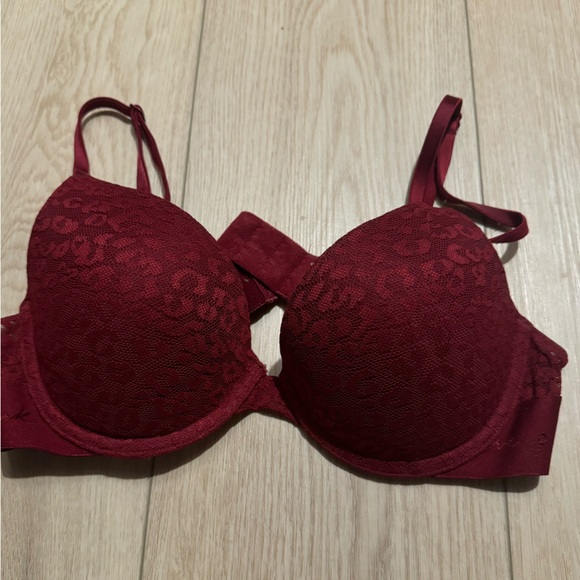 Pink red leopard bra - Picture 1 of 2